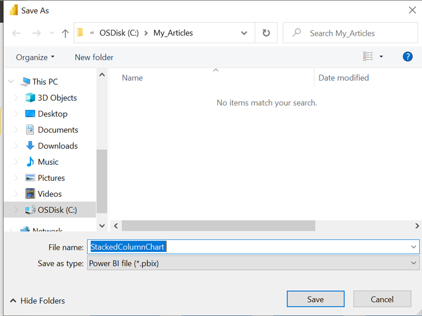 Getting Started With Stacked Bar Chart